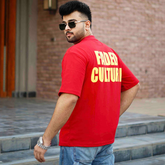 Redish Vestoj Drop shoulder  t shirt