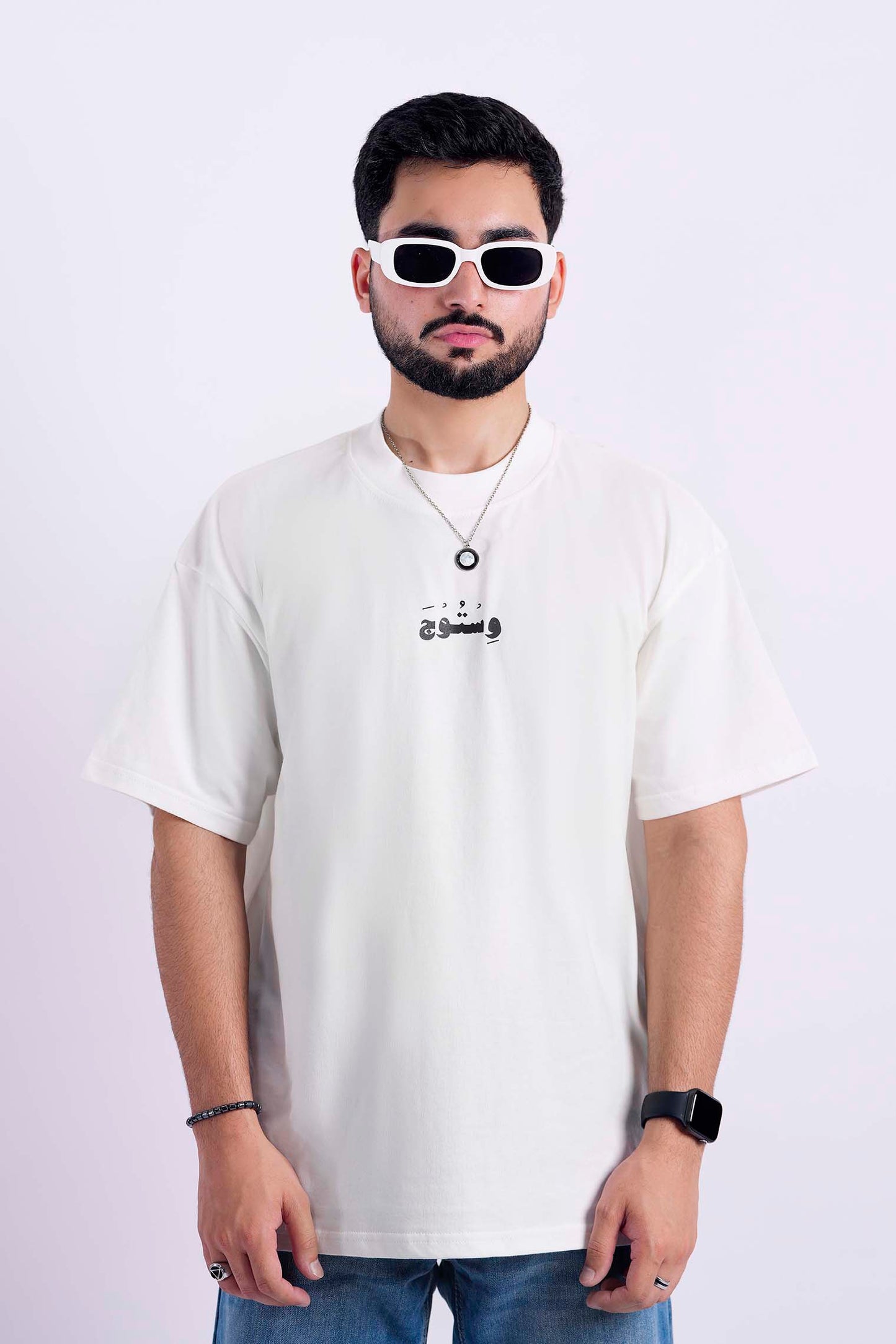 Arabic Vestoj Drop shoulder  t shirt